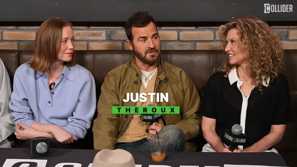 映画について熱く語る新キャストのジャスティン・セロー