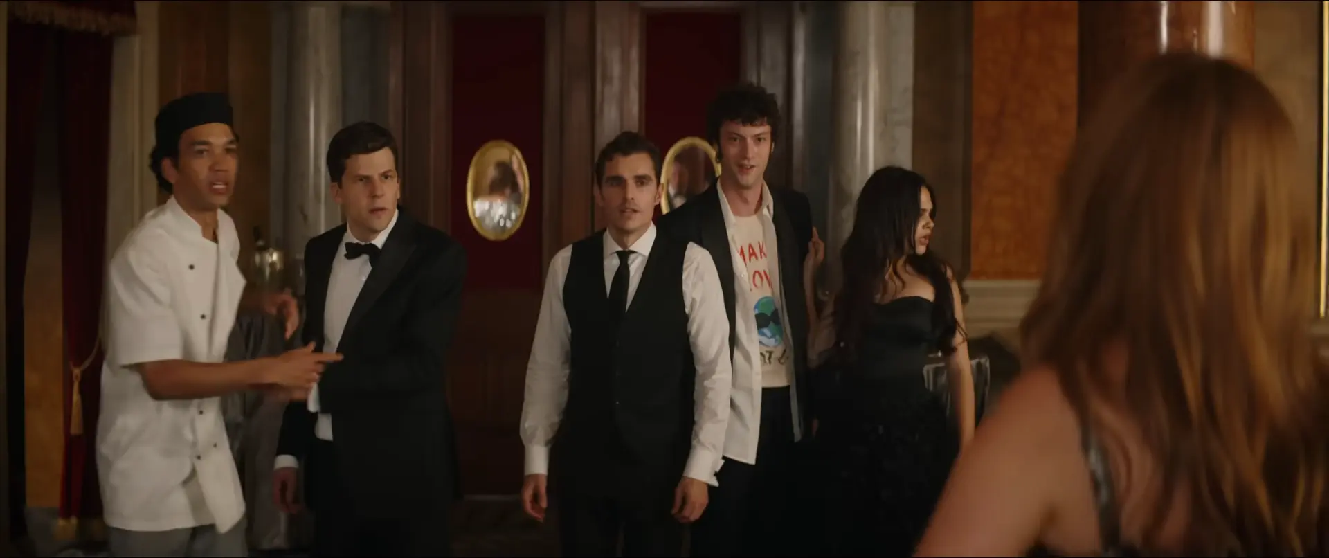 映画『ダイヤモンド・ミッション』でハート・ダイヤを巡りイリュージョンを繰り広げる新旧ホースメン