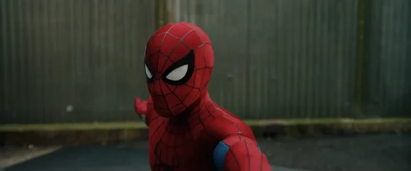 映画『スパイダーマン：ブランド・ニュー・デイ』のスパイダーマン