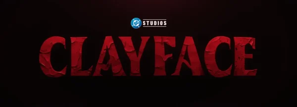 映画『クレイフェイス』公式タイトルのダークなロゴビジュアル
